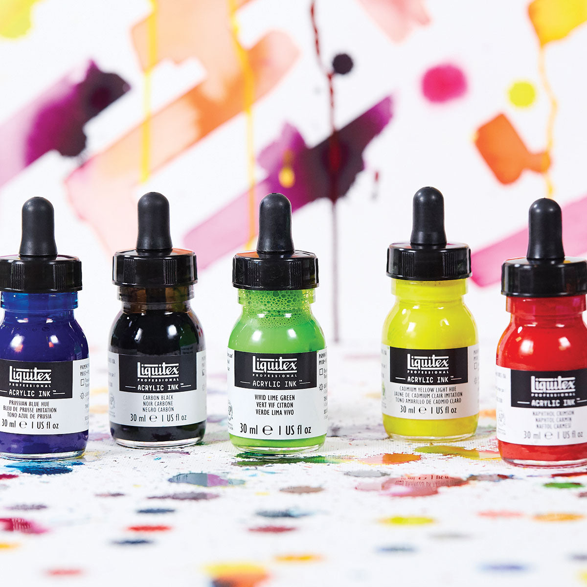 Daler Rowney FW Artists Acrylic Ink 29.5 ml - 45 Colours Available