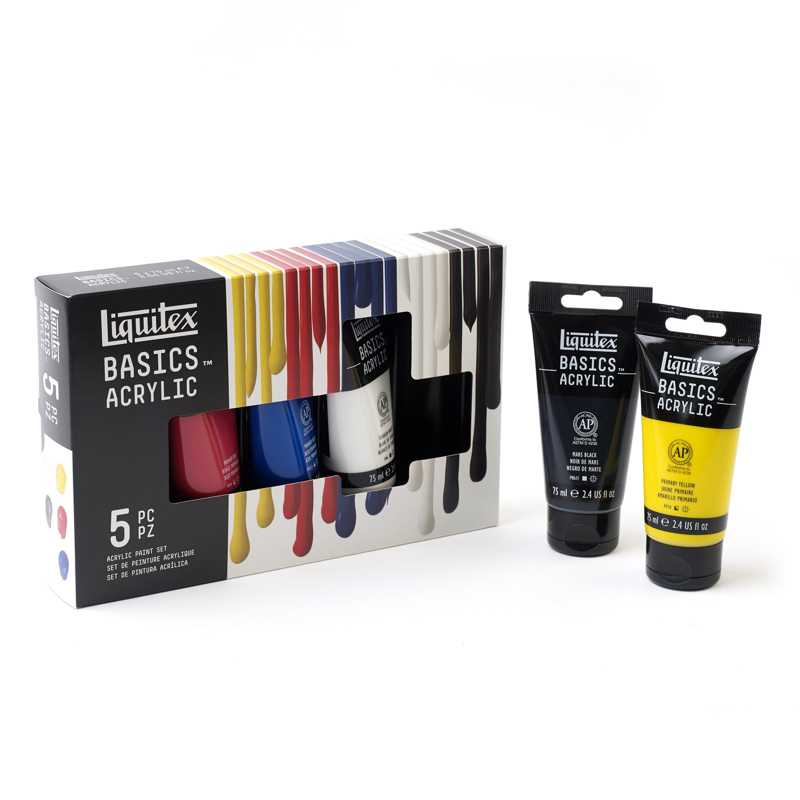 Liquitex | Basics Acrylic 75ml Set of 5