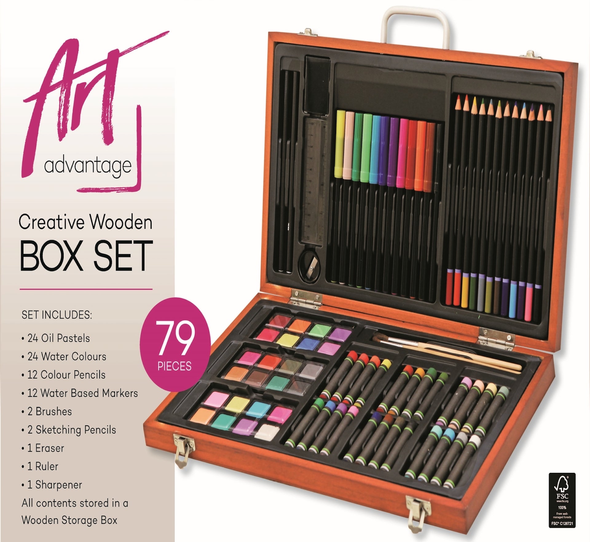 U.S. Art Supply 20 Piece Professional Artist Sketch Set in Hard Storage Case - Sketch & Charcoal Pencils, Pastel, Stumps, Eraser, Sharpeners - Bonus