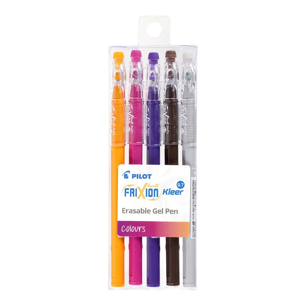 Pilot Kleer Erasable Ballpoint Pen 0.7mm Tip All Colours Available