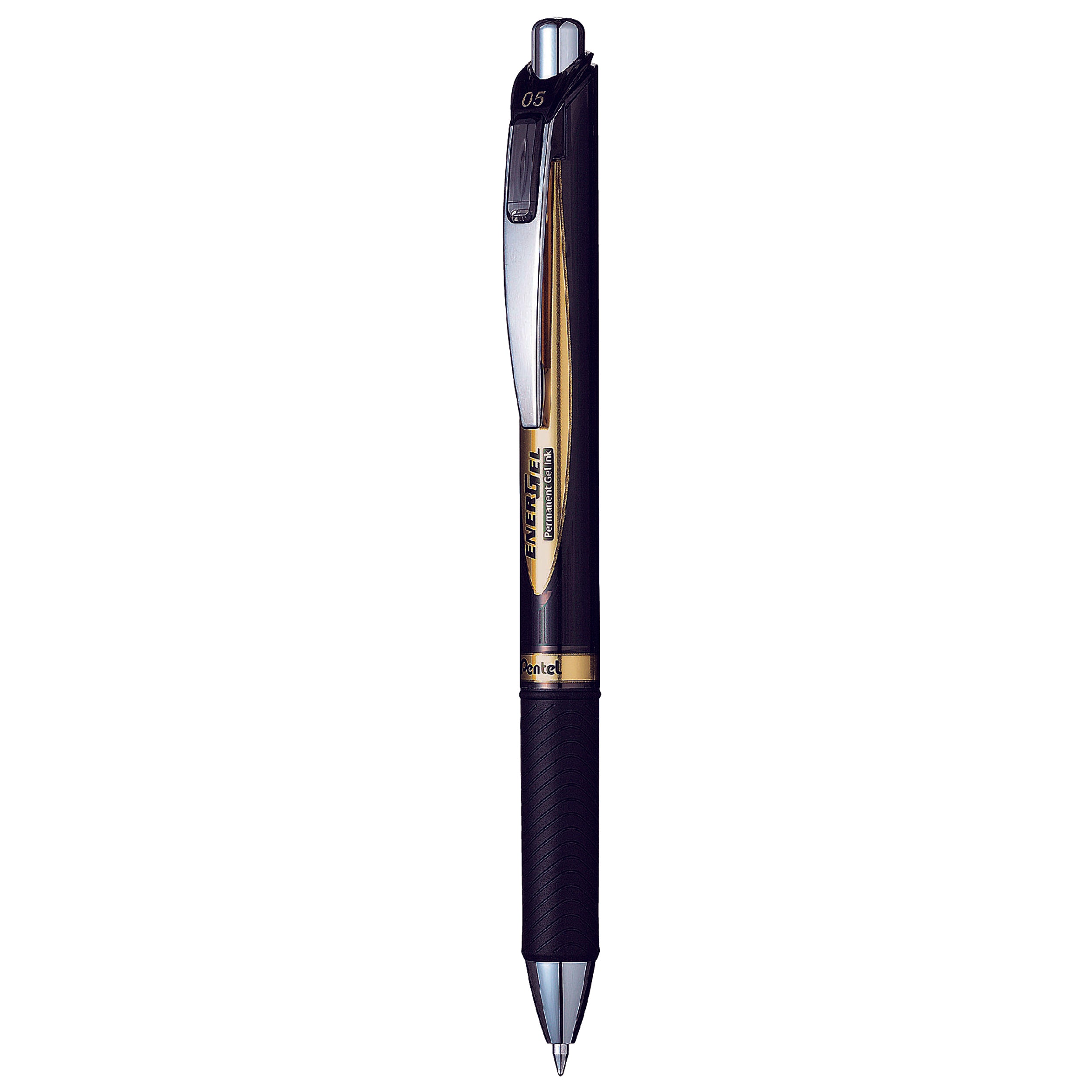 Pentel Energel Ballpoint Pen Retractable 0.5mm Blp75 Ink Black