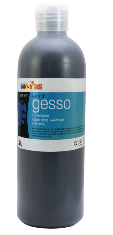 When to use Black Gesso. Save Money, Paint it Black - FAS Fine Art Supplies  NZ Ltd