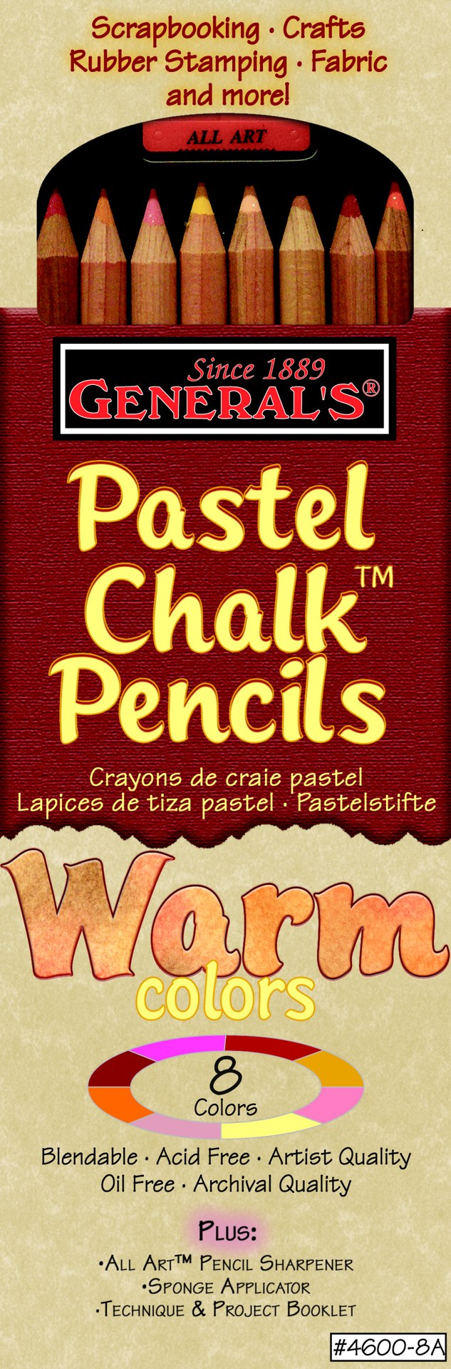 NEW Chalk ART Bundle, All 8 Colors