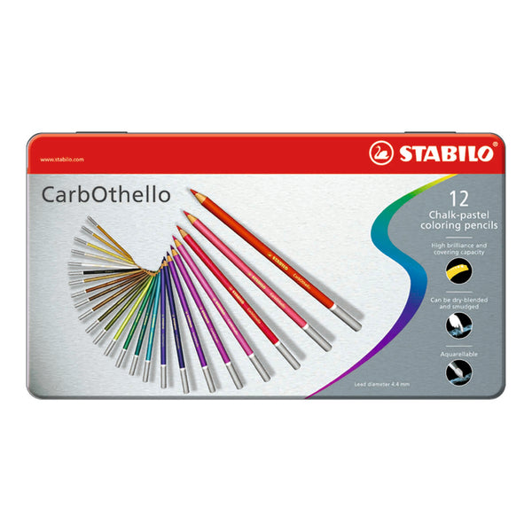 Stabilo Carbothello Chalk Pastel Pencils Set Of 12