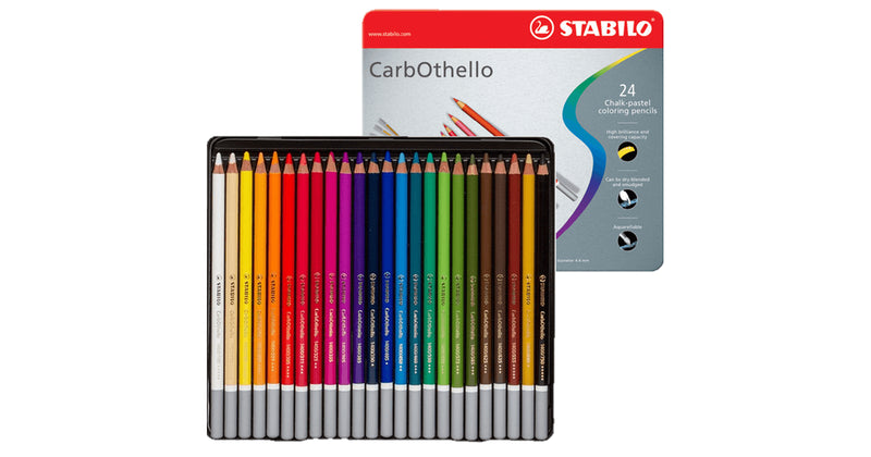 Stabilo Carbothello Chalk Pastel Pencils Set Of 24