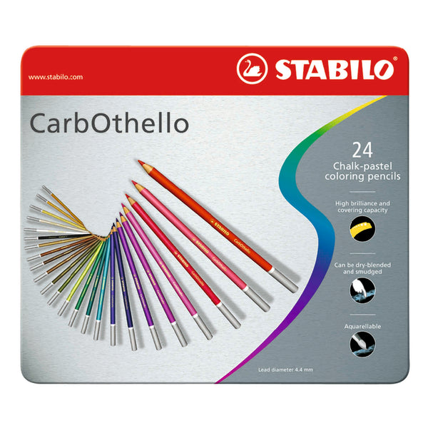 Stabilo Carbothello Chalk Pastel Pencils Set Of 24