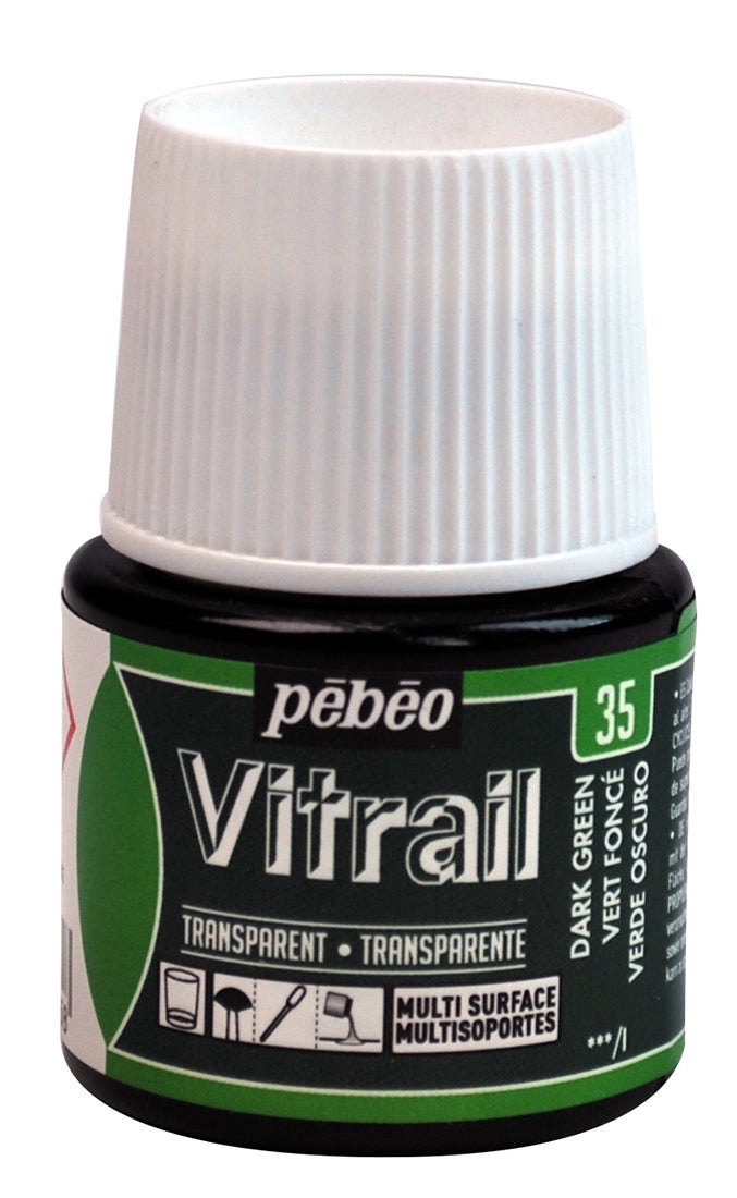 Pebeo Vitrail Transparent Paints 45ml