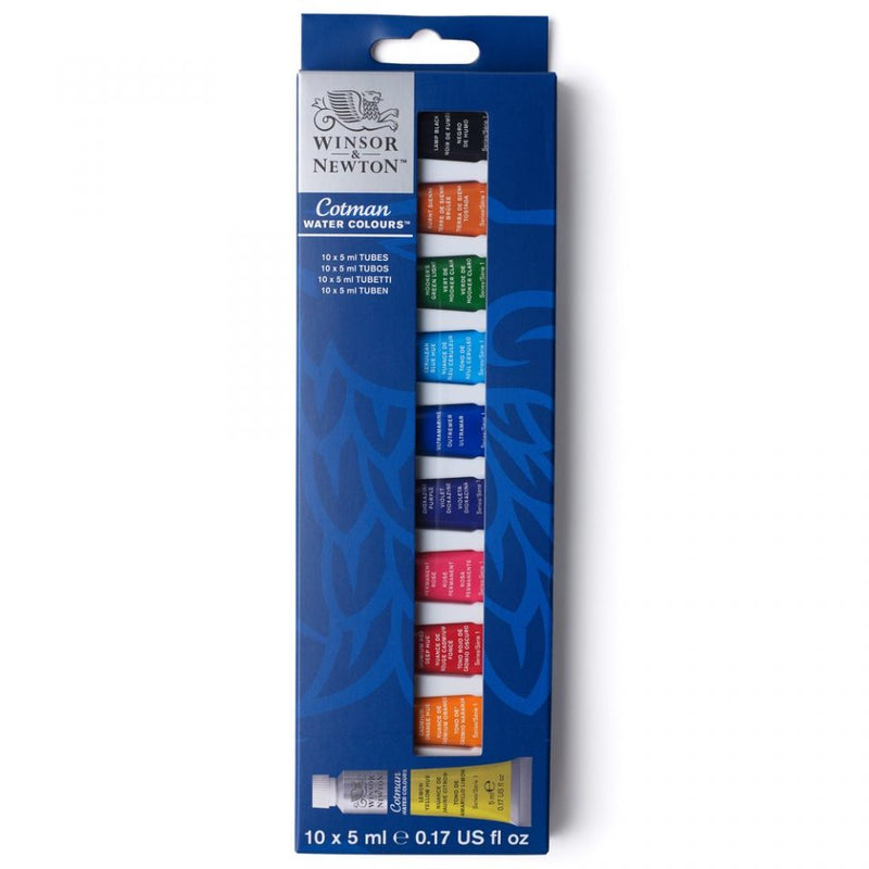 Winsor & Newton Cotman 5ml Arrival Set of 10