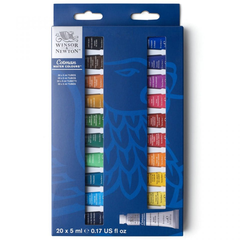 Winsor & Newton Cotman 5ml Arrival Set of 20