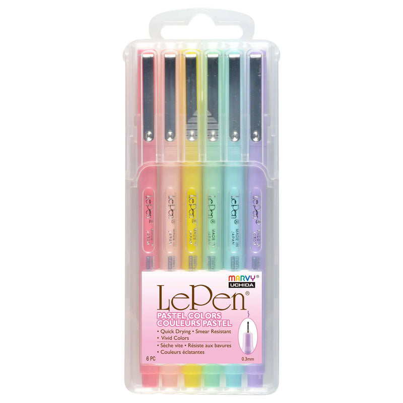 Marvy Le Pen Pastel Set Of 6