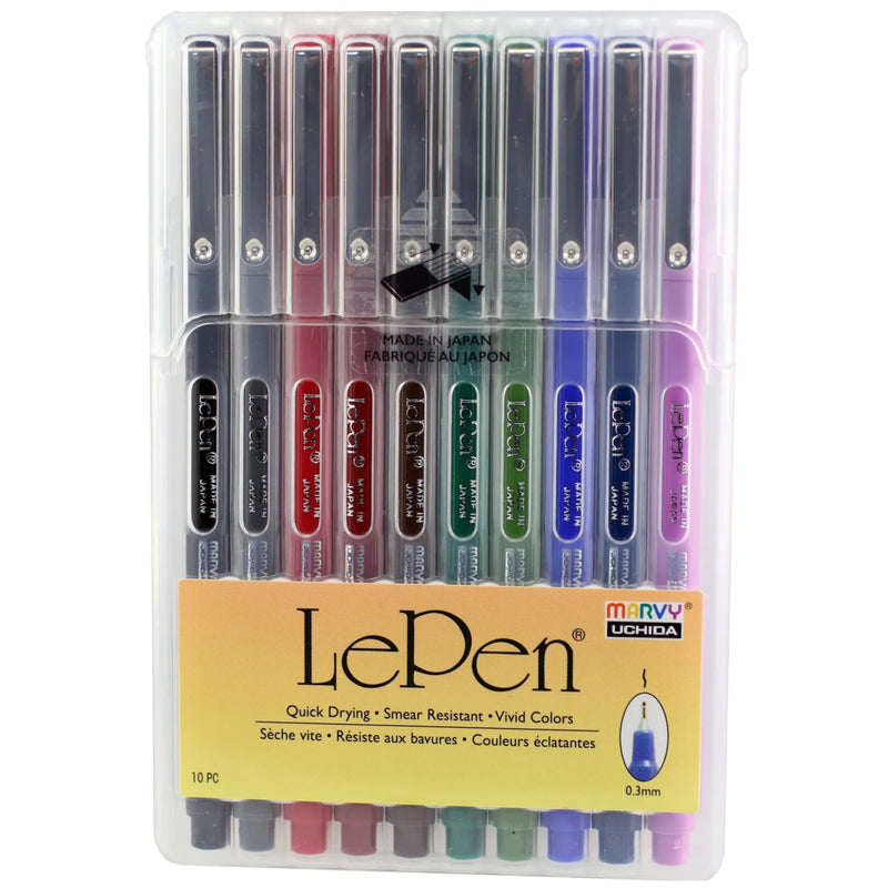 Marvy Le Pen Dark Set Of 10