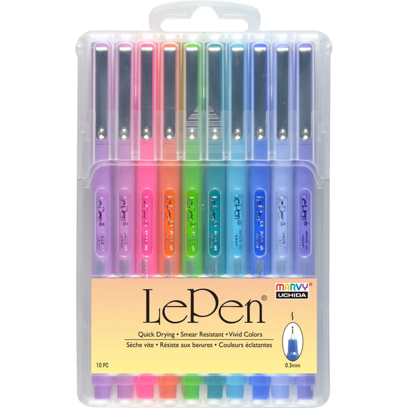 Marvy Le Pen Bright Set Of 10