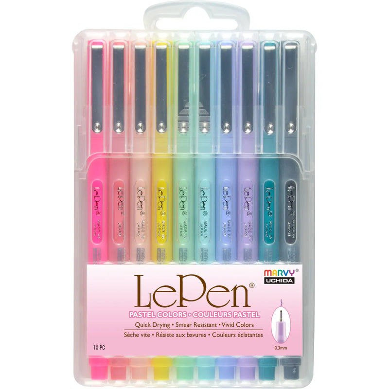 Marvy Le Pen Pastel Set Of 10