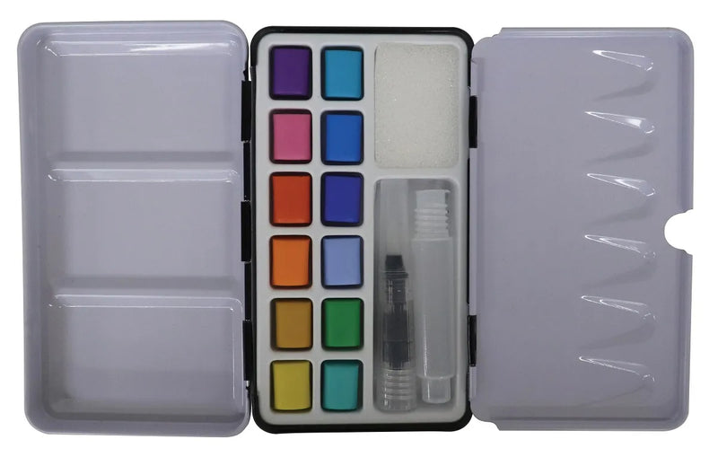 Jasart Byron Watercolour Pocket Set Of 12 - Pastel