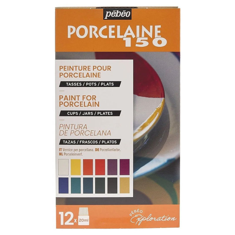 Pebeo Porcelaine 150 Discovery Set of 12 X 20ml