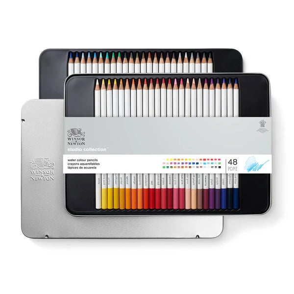 Winsor & Newton Studio Watercolour Pencils Set of 48