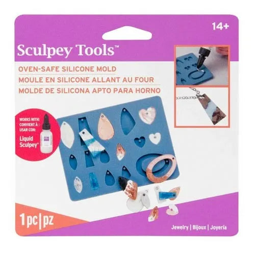 Sculpey Silicone Bakeable Mould Jewelry