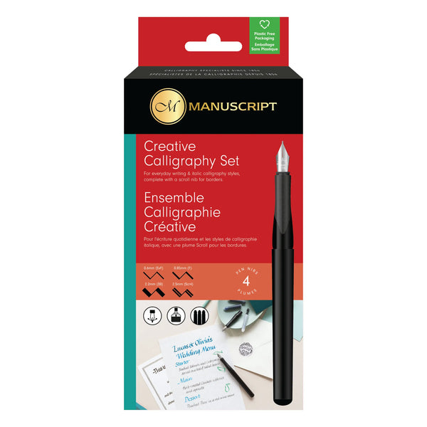 Manuscript Calligraphy Creative Set Of 4 Nibs