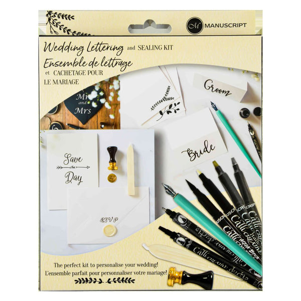 Manuscript Wedding Lettering & Sealing Kit