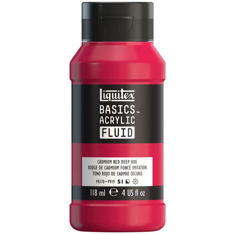 Liquitex Basics Acrylic Fluid Paints 118ml