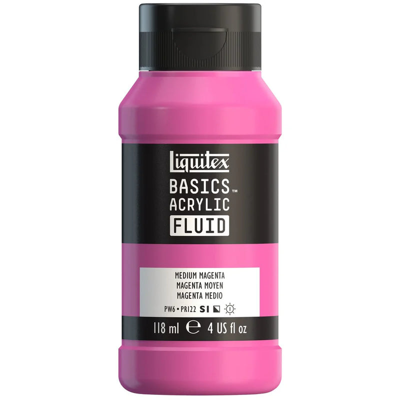 Liquitex Basics Acrylic Fluid Paints 118ml