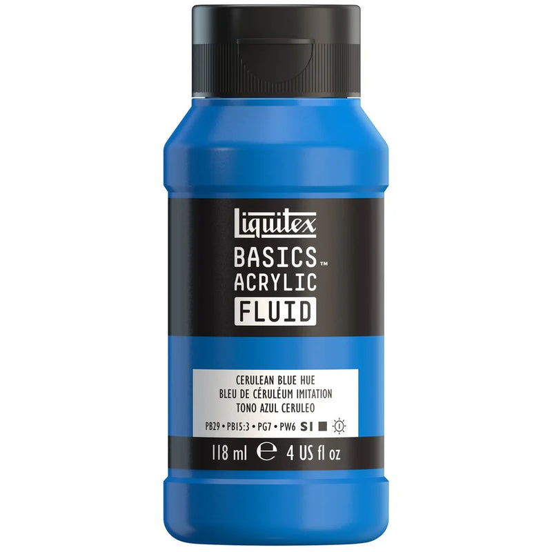 Liquitex Basics Acrylic Fluid Paints 118ml