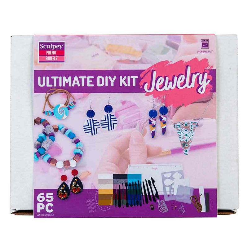 Sculpey Ultimate Diy 65 Piece Jewellery Kit