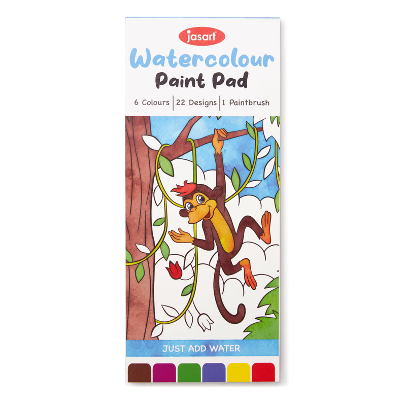 Jasart Watercolour Paint Pad 190x80mm