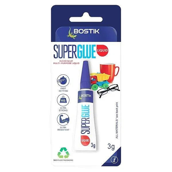 Bostik Super Glue Liquid 3g