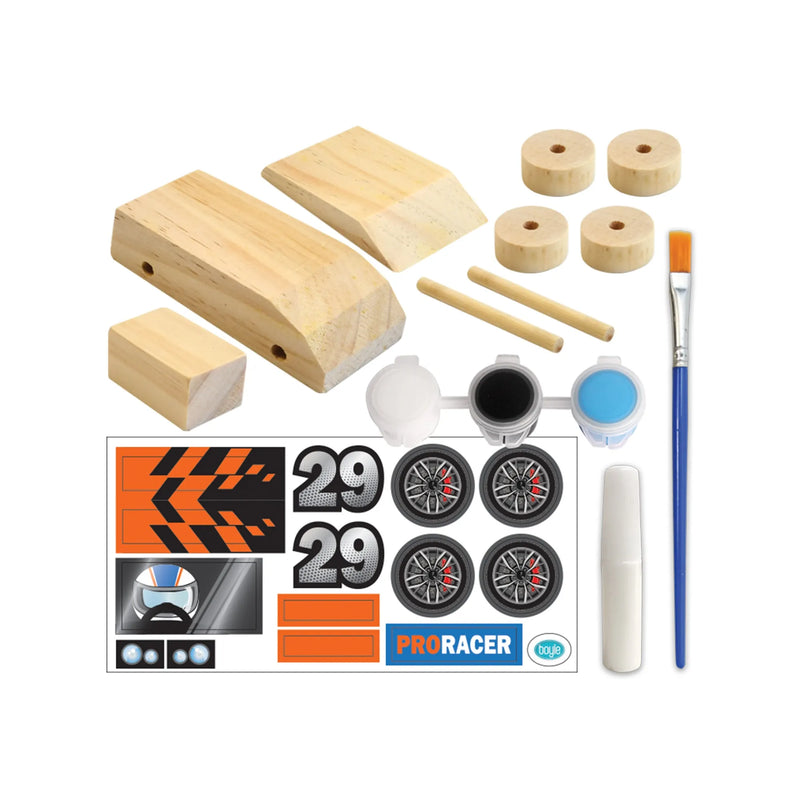 Boyle Rally Car Wood Craft Project Kit