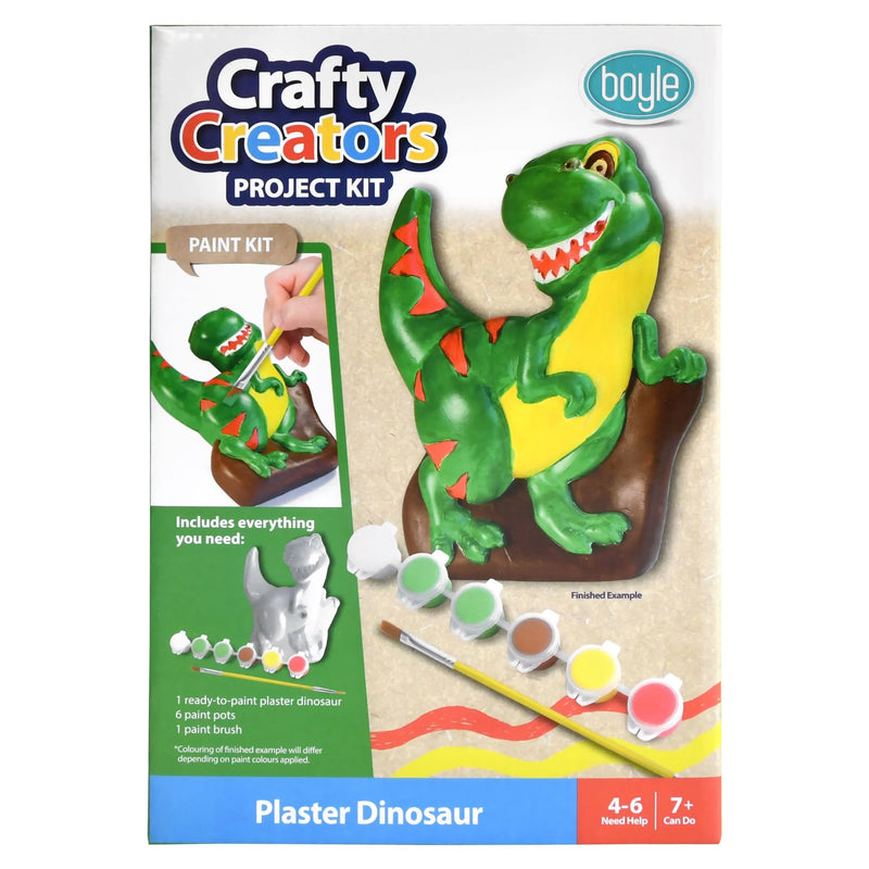 Boyle Dinosaur Crafty Creators Plaster Set