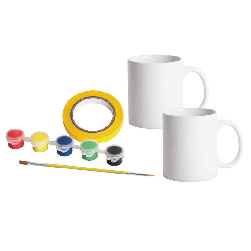 Boyle Crafty Creators Paint & Bake Mugs Project Kit