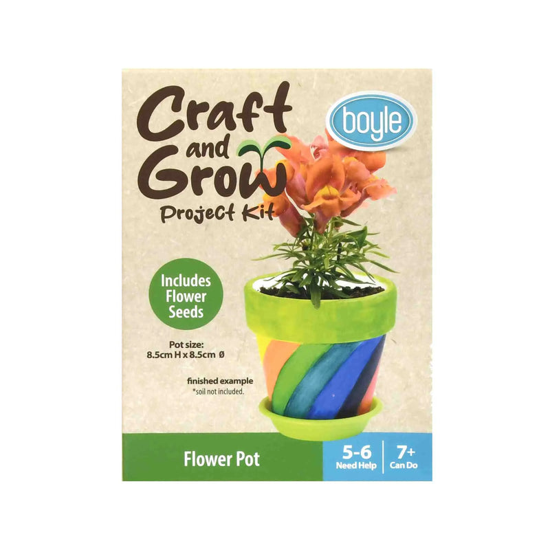 Boyle Craft & Grow Project Flower Pot