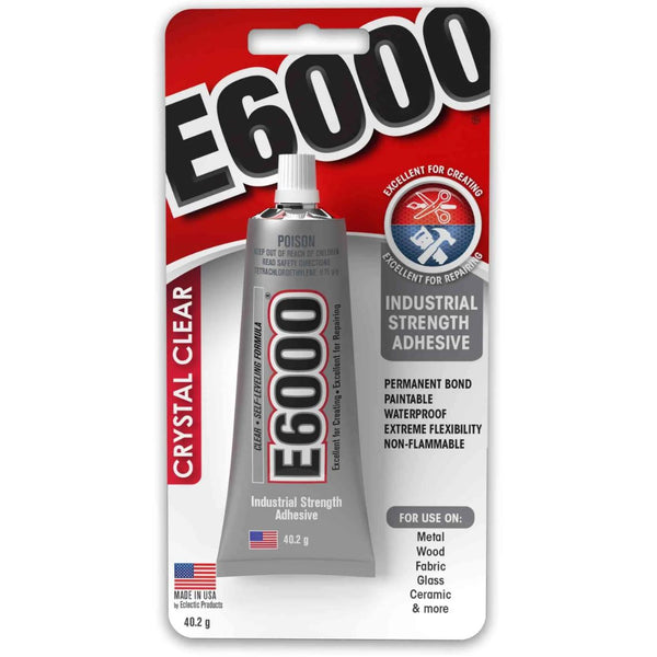 E6000 Crystal Clear Glue 29.5ML