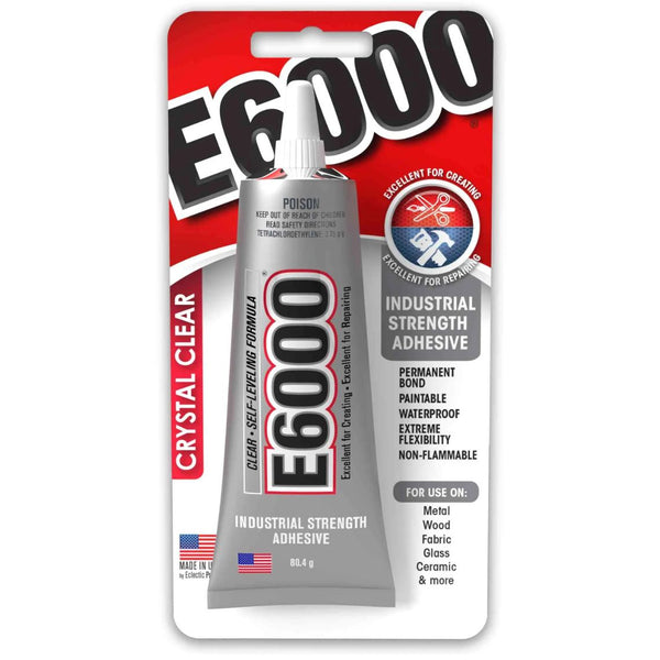 E6000 Clear Industrial Strength Adhesive 59.1ML