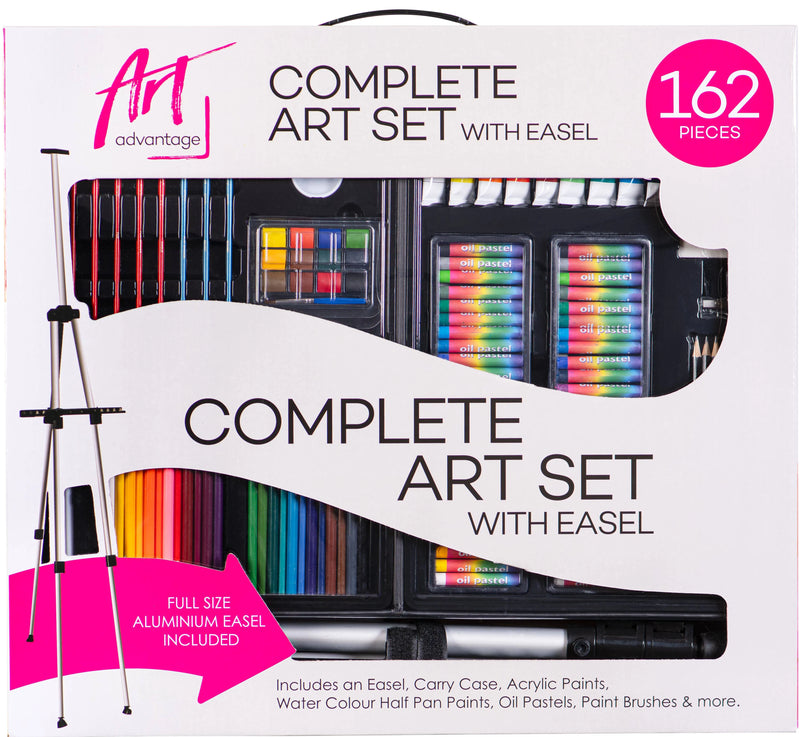 Art Advantage 127 Piece Jumbo Mixed Media Art Set