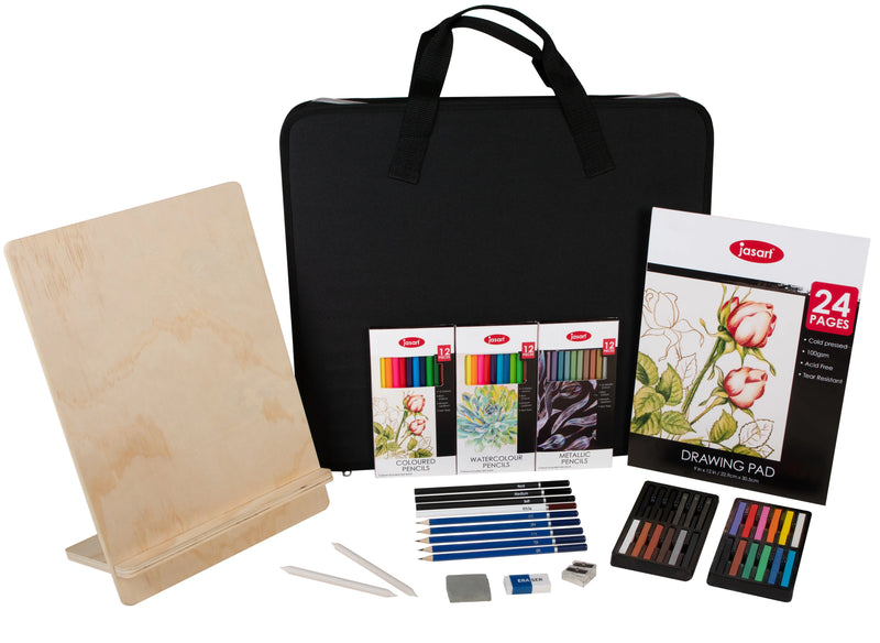 Jasart 77 Piece Artist Travel Set