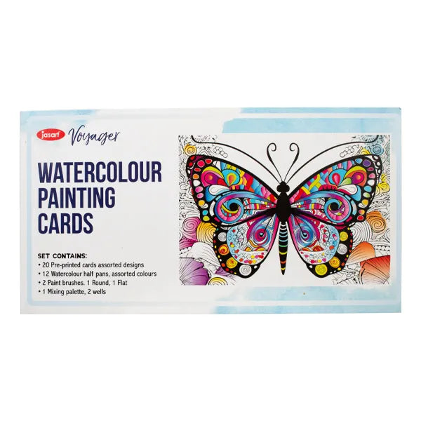 Jasart 280 X 148mm Watercolour Card Set