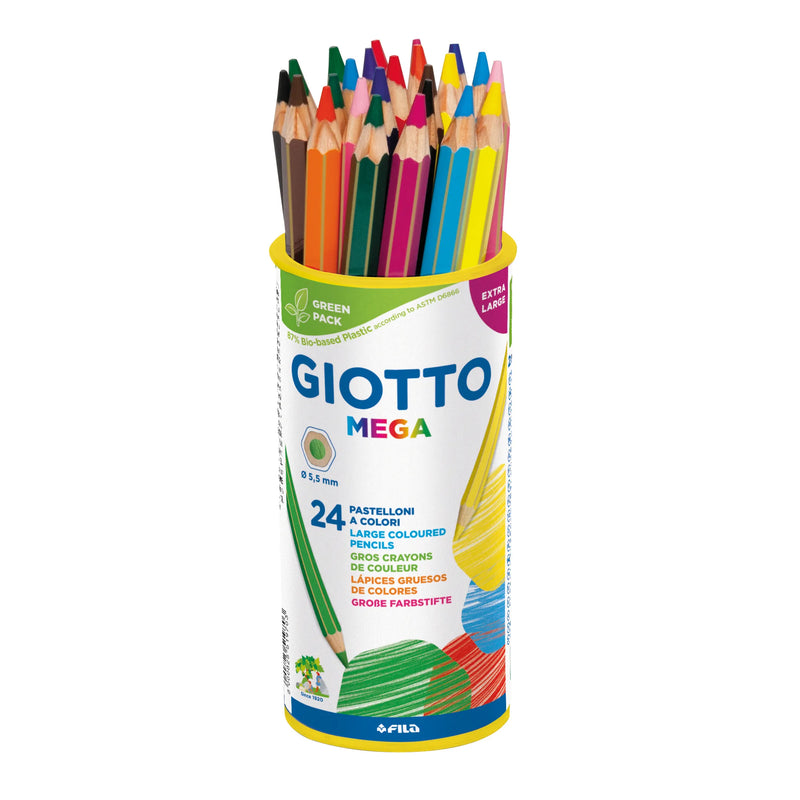 Giotto Mega Colouring Pencils Set of 24