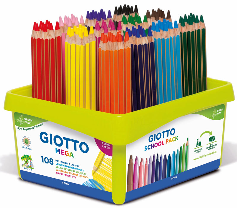 Giotto Mega Colouring Pencils Set of 108