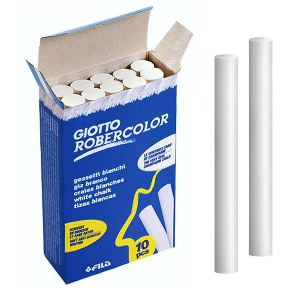 Giotto Robercolor White Chalk Box of 10