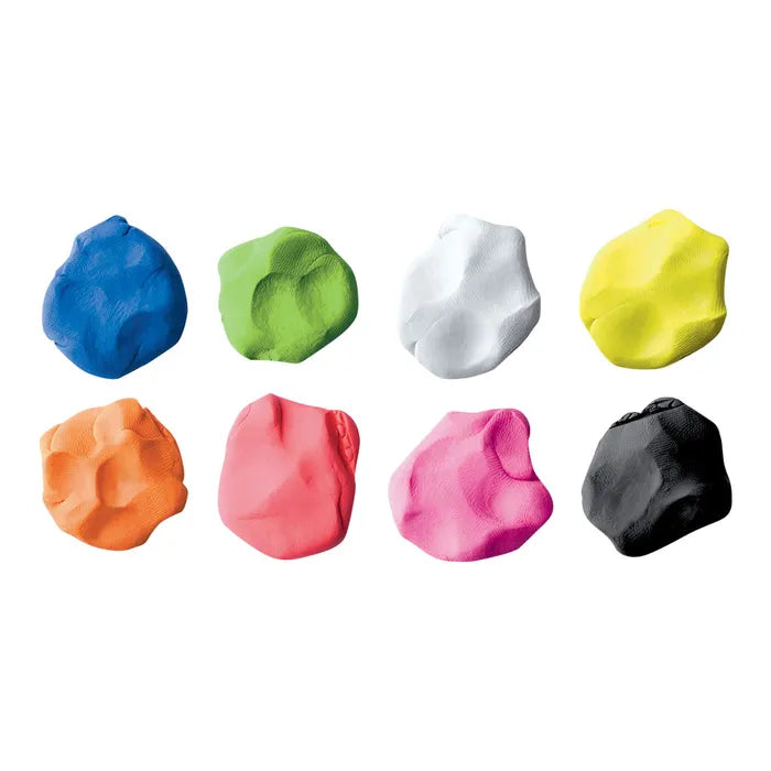 Giotto Patplume 33g Fluro Soft Modelling Plasticine Set of 8