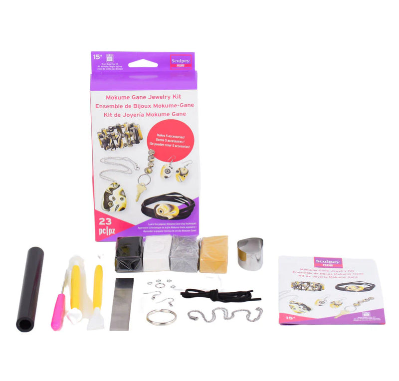 Sculpey Mokume Gane Jewelery Kit