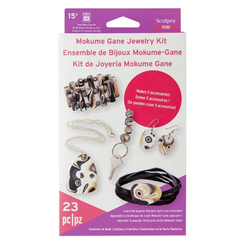 Sculpey Mokume Gane Jewelery Kit