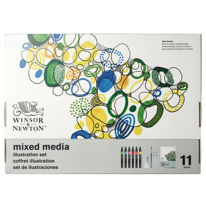 Winsor & Newton Mixed Media Illustration Set