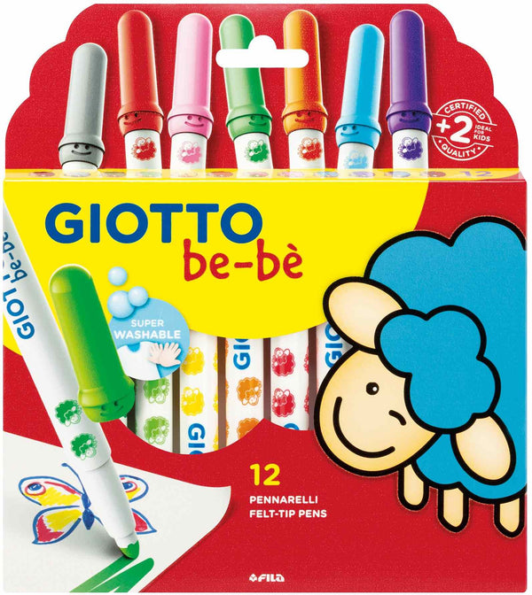 Giotto Be-Be Fibre Pens Set of 12