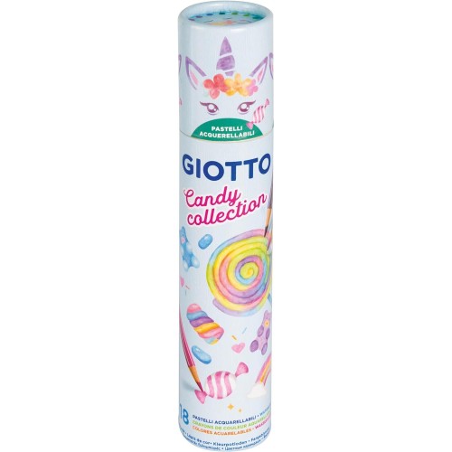 Giotto Aquarell Candy Collection Watercolour Coloured Pencils Set of 18