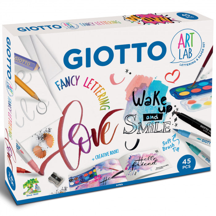 Giotto Art Lab Fancy Lettering Kit of 45 Pieces