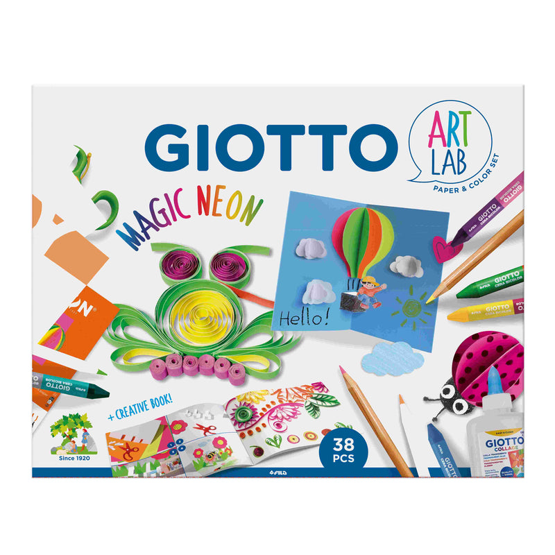 Giotto Art Lab Magic Neon Set of 38 Pieces