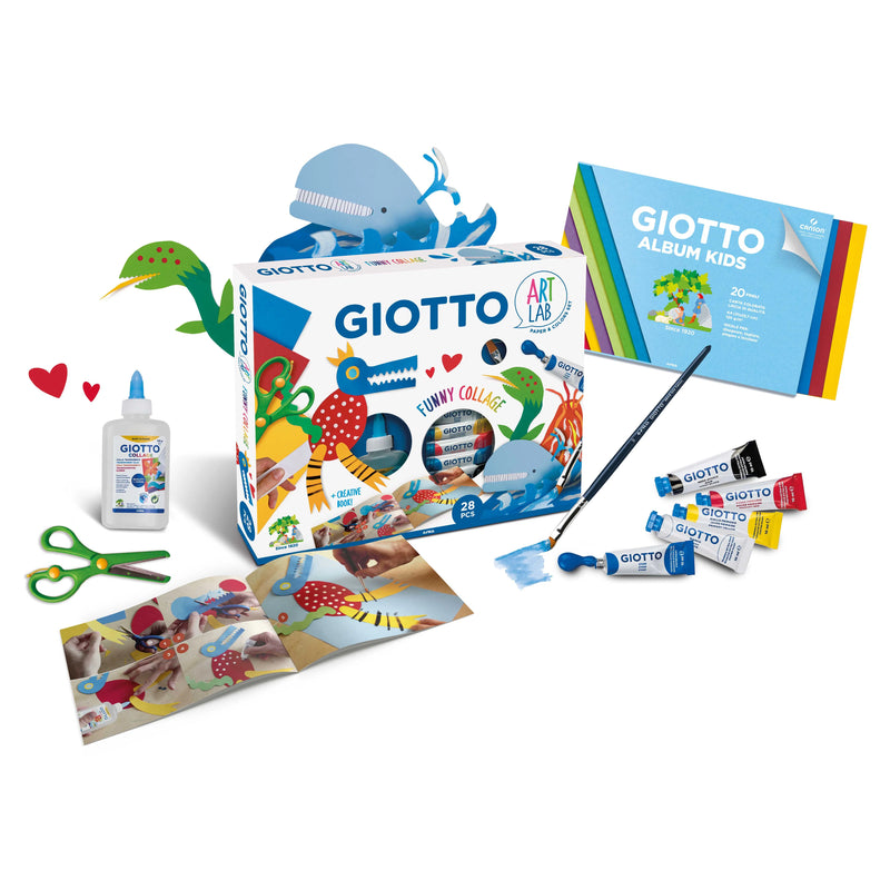 Giotto Art Lab Funny Collage Set of 28 Pieces